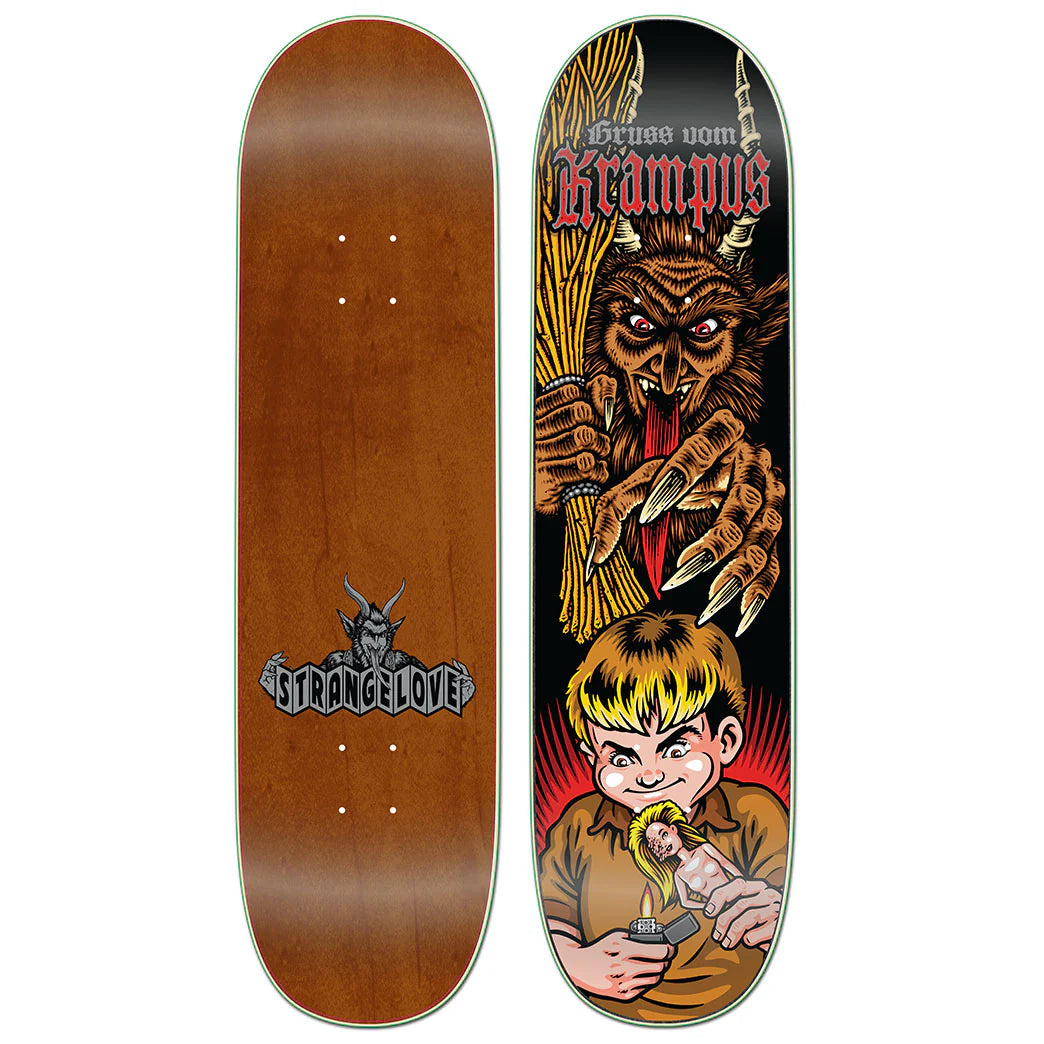 Strangelove Krampus and Kid Deck 8.5"