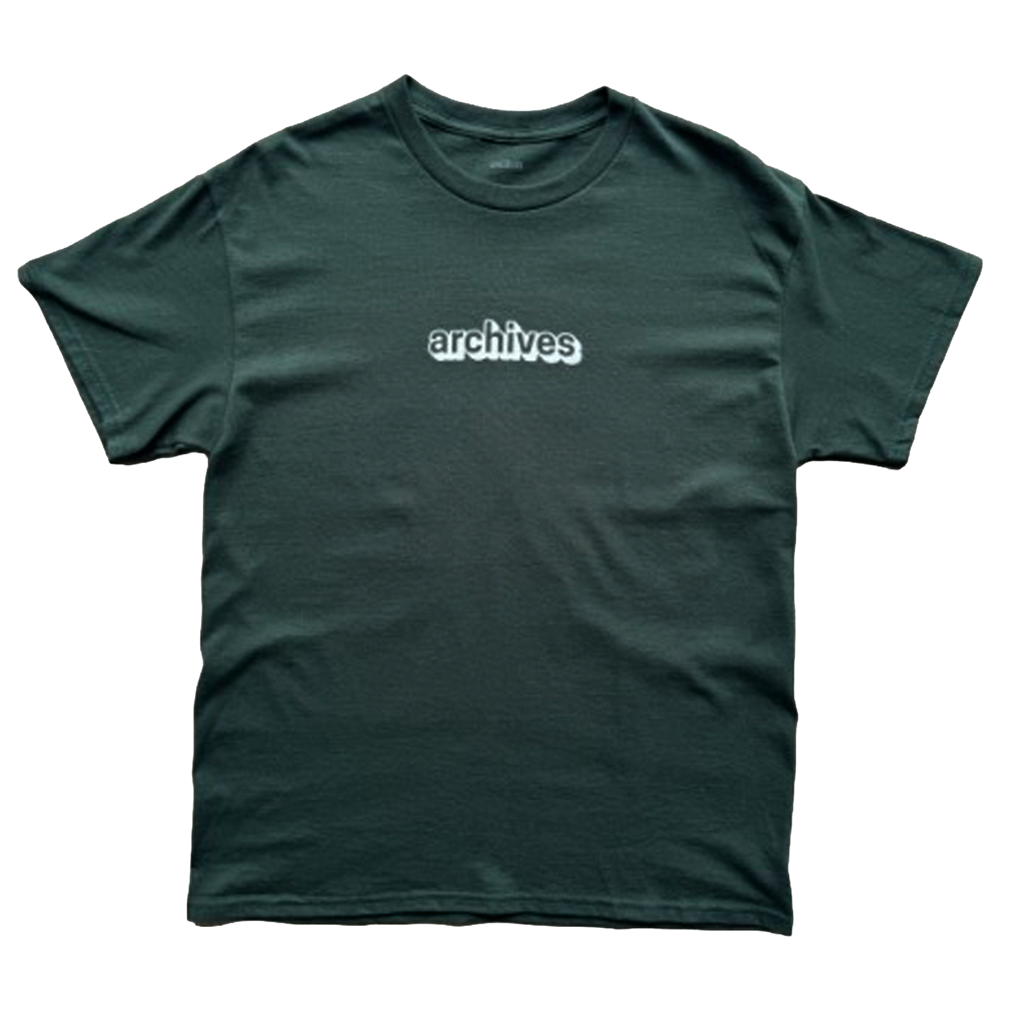 Archives 3D Logo Tee Green