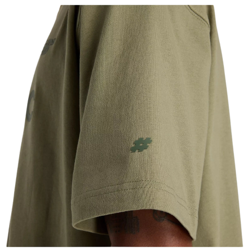 New Balance Numeric Cotten Tee (Dark Olivine)