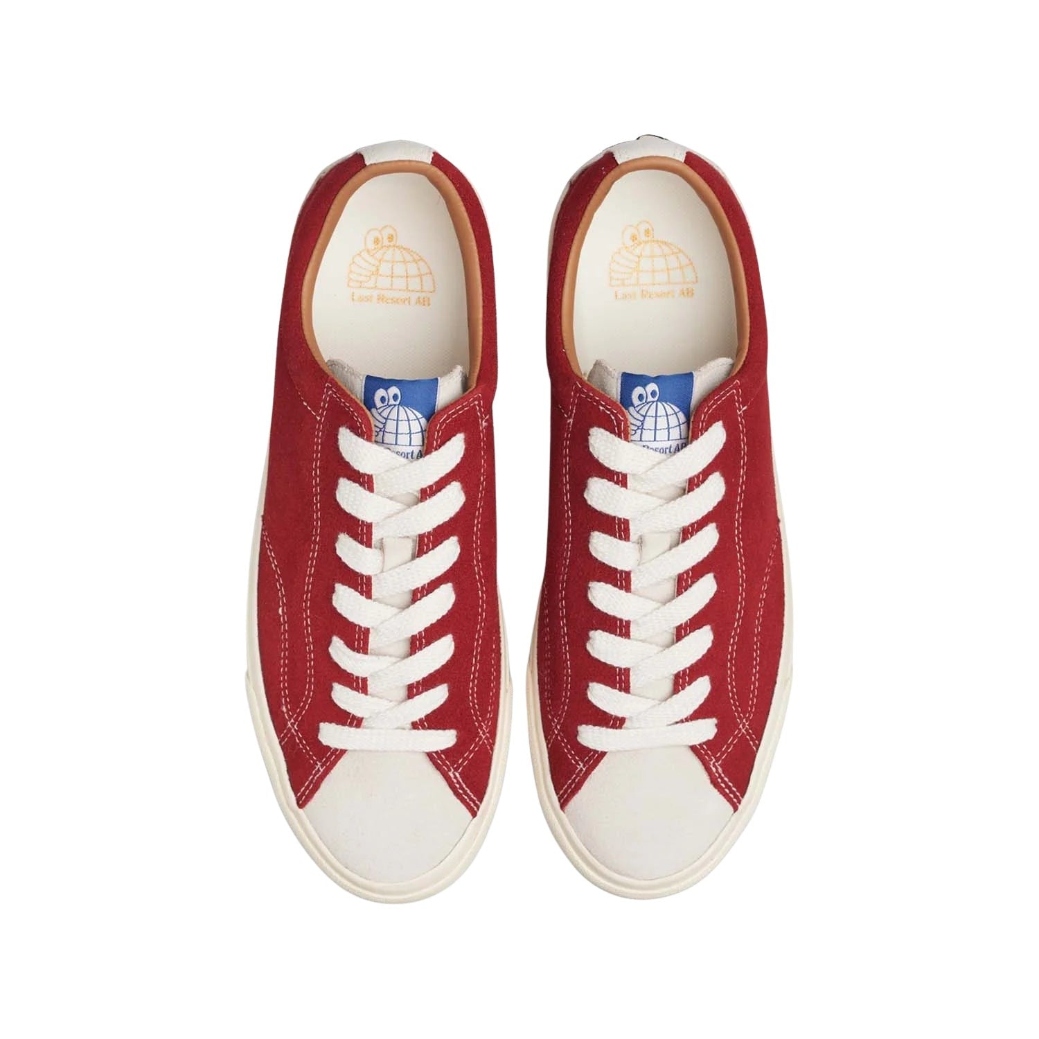 Last Resort VM003 Lo Suede Duo (Old Red/White)