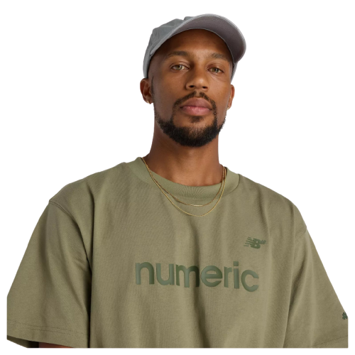 New Balance Numeric Cotten Tee (Dark Olivine)