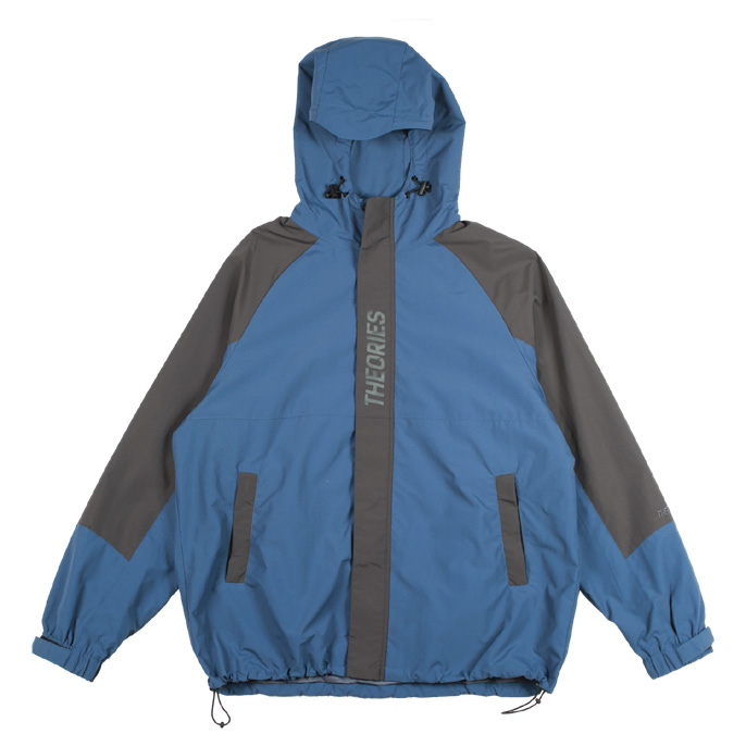 Theories Gale Shell Jacket (Steel Blue/Charcoal)
