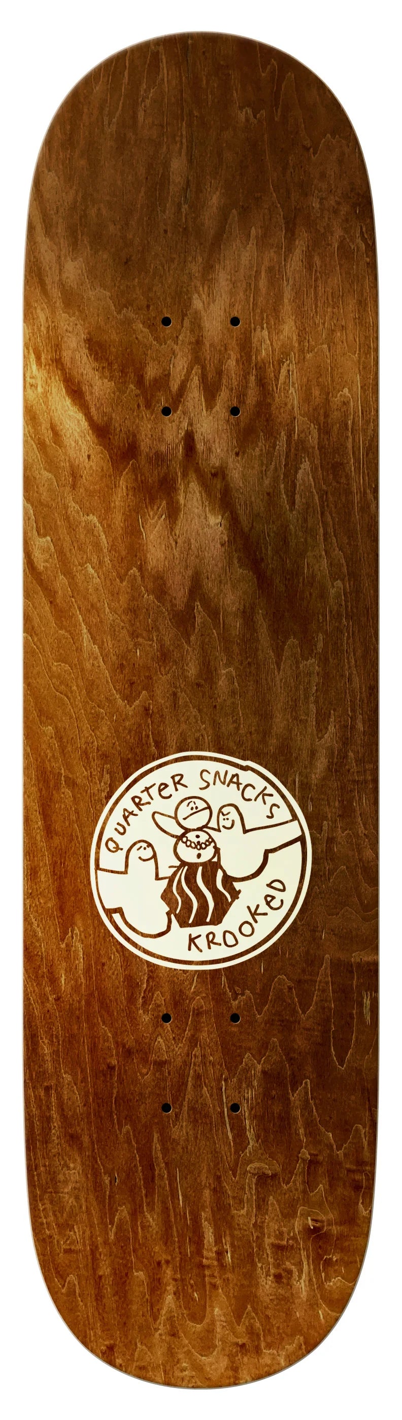 Krooked x Quarter Snacks Snackman Deck 8.5"