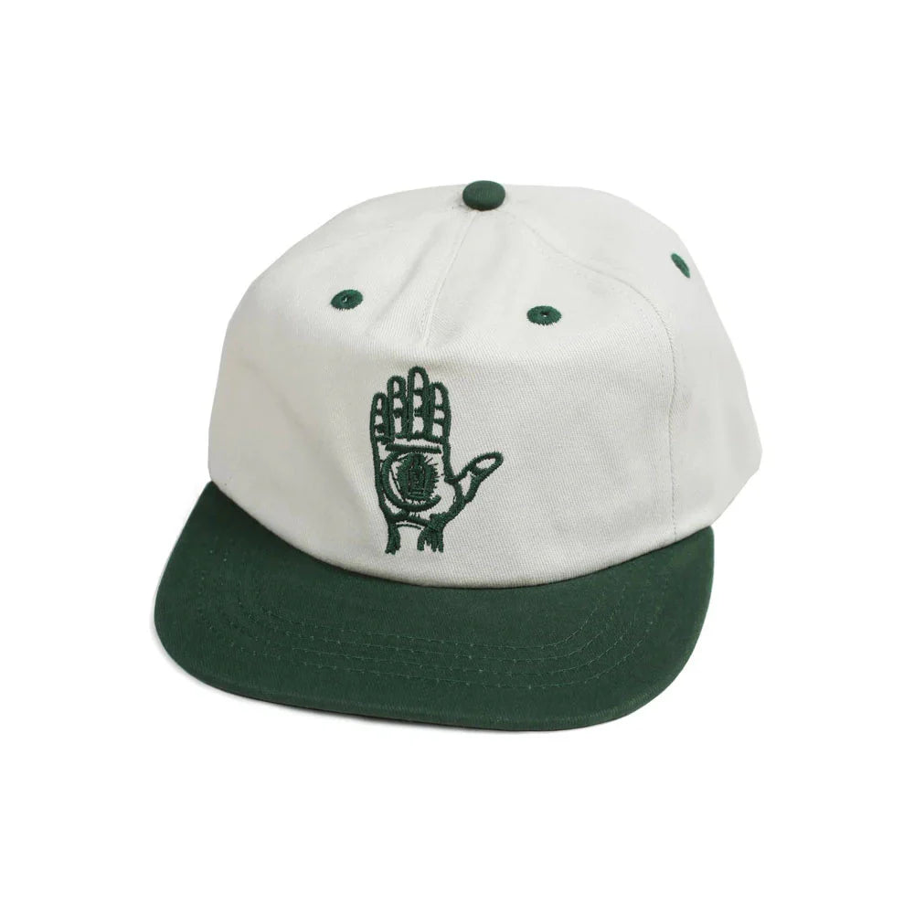 Theories Short Brim Hat Strapback (Pearl / Green)