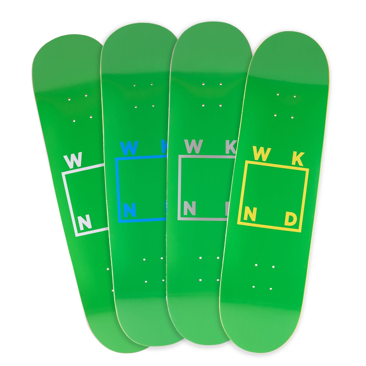 WKND 8.25 Logo Board Deck (Green)