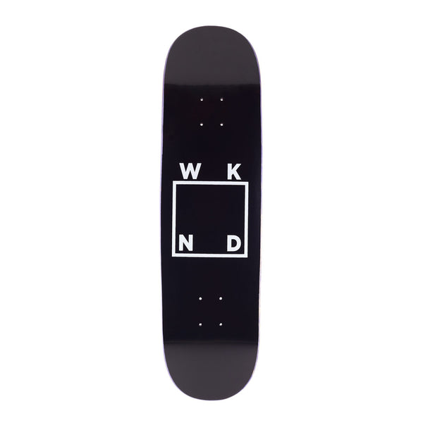 WKND 8.375 Logo Board Deck (Black)