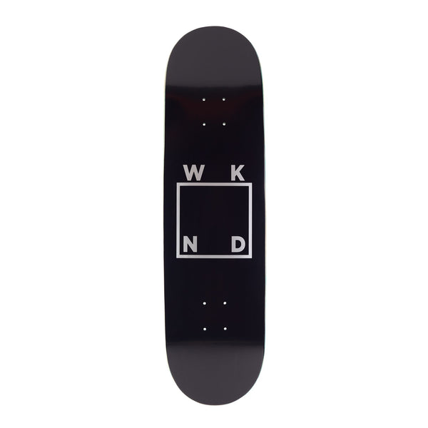 WKND 8.375 Logo Board Deck (Black)