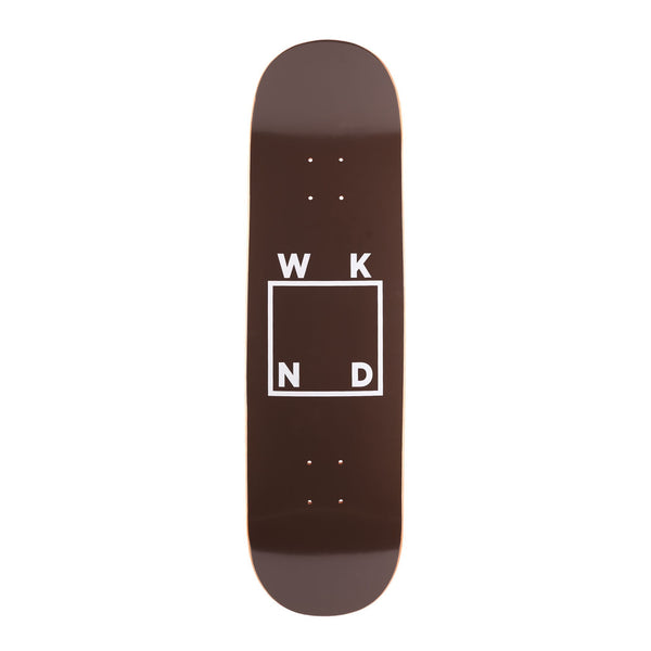 WKND 8.5 Logo Board Deck (Brown)
