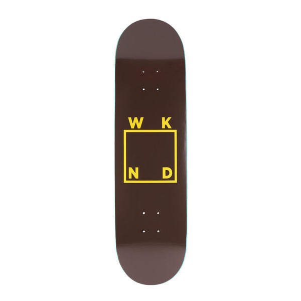 WKND 8.5 Logo Board Deck (Brown)